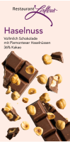 Vollmilchschokolade mit Piemonteser Haselnüssen 75g